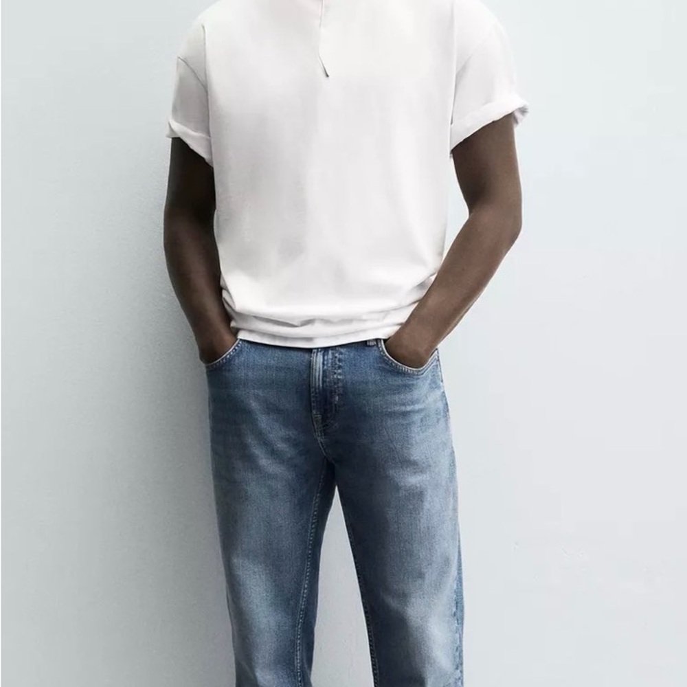 Zara Men's Gray Slim Jeans